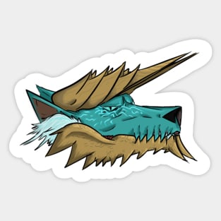 Zinogre Headshot Sticker